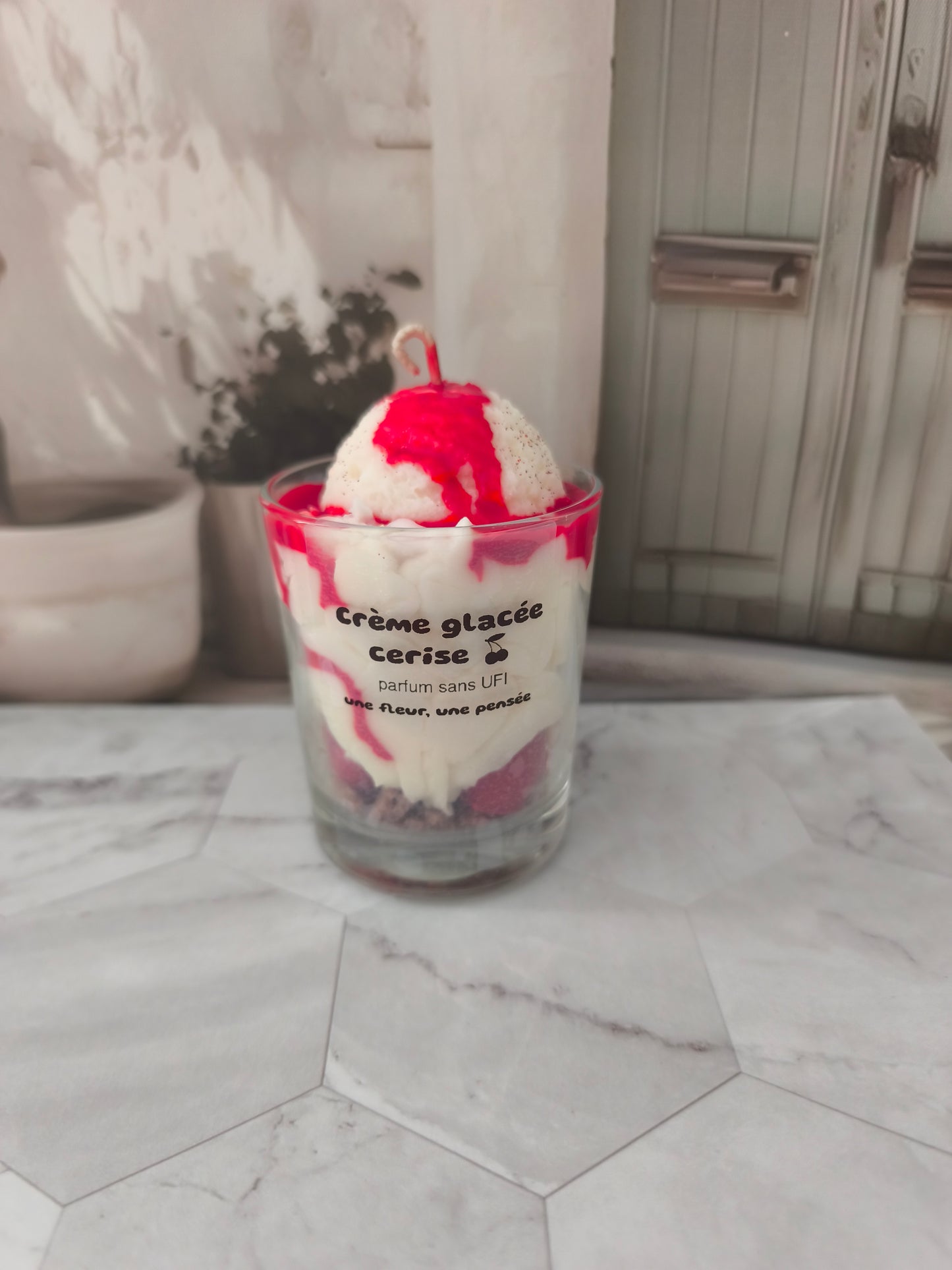 Crème glacée cerise 🍒