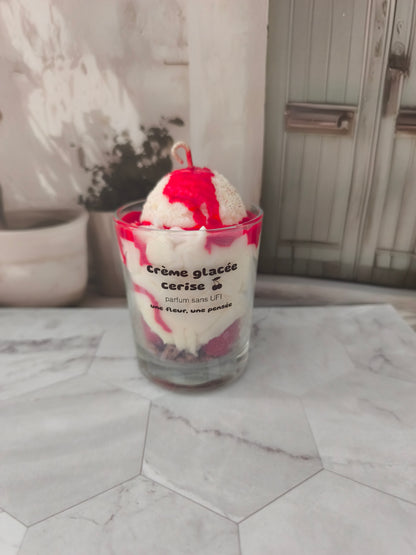 Crème glacée cerise 🍒